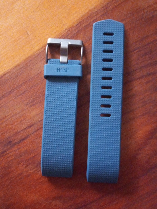 fitbit Other - fitbit Charge 2 Blue Silicone Replacement Wristband